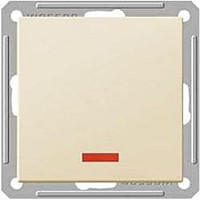 SE Wessen 59 Беж Переключатель 1-клавишный перекрестный с подсветкой (сх.7) арт. VS716-159-2-86