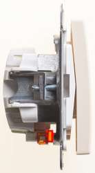 SE Wessen 59 Беж Переключатель 1-клавишный с подсветкой 10АХ арт. VS610-157-2-86