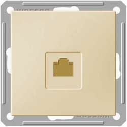 SE Wessen 59 Беж Розетка ТЛФ 1-ая RJ11 арт. RSI-152T-2-86