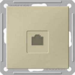 SE Wessen 59 Беж Розетка компьютерная 1-ая RJ45 кат.5e арт. RSI-152K5E-2-86