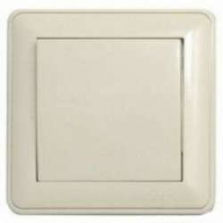 SE Wessen 59 Беж Выключатель 1-клавишный 16А (сх.1) (в сборе, с рамкой) арт. VS116-154-28