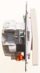 SE Wessen 59 Беж Выключатель 1-клавишный с подсветкой, 10АХ арт. VS110-151-2-86