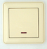 SE Wessen 59 Беж Выключатель 1-клавишный с подсветкой 16А (сх.1) арт. VS116-153-2-86