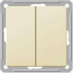 SE Wessen 59 Беж Выключатель 2-клавишный 16А (сх.5) арт. VS516-252-2-86