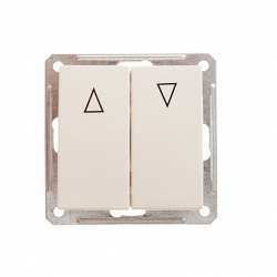 SE Wessen 59 Беж Выключатель жалюзийный (сх.4) арт. VS416-253-2-86