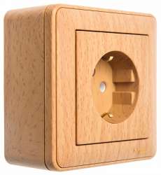 SE Wessen 59 Бук Коробка 1-ая подъемная для наружного монтажа с рамкой арт. KP-152-88