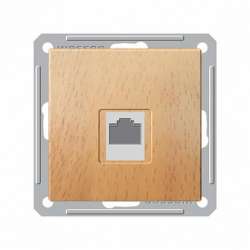 SE Wessen 59 Бук Розетка компьютерная 1-ая RJ45 кат.5e арт. RSI-152K5E-8-86