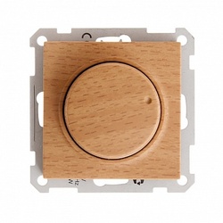 SE Wessen 59 Бук Светорегулятор универсальный поворотно-нажимной 600Вт на 230В арт. SR-5S2-8-86