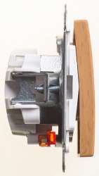 SE Wessen 59 Бук Выключатель 1-клавишный с подсветкой, 10АХ арт. VS110-151-8-86