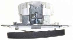 SE Wessen 59 Черный бархат Выключатель 1-клавишный, 10А арт. VS110-154-6-86