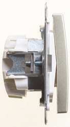 SE Wessen 59 Матовый хром Переключатель 1-клавишный, 10АХ арт. VS610-156-5-86