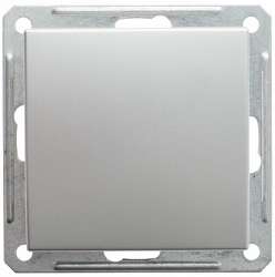 SE Wessen 59 Матовый хром Выключатель 1-клавишный 2-х полюсной 16А (сх.2) арт. VS216-152-5-86