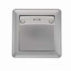 SE Wessen 59 Матовый хром Выключатель карточный 16А (в сборе, с рамкой) арт. VS616-051-58