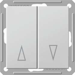 SE Wessen 59 Матовый хром Выключатель жалюзийный (сх.4) арт. VS416-253-5-86