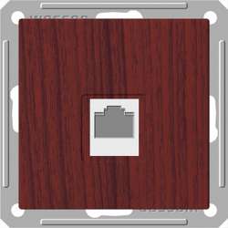 SE Wessen 59 Мореный дуб Розетка компьютерная 1-ая RJ45 кат.5e арт. RSI-152K5E-9-86