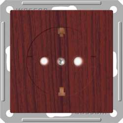 SE Wessen 59 Мореный дуб Розетка с/з с защитными шторками арт. RS16-152-9-86