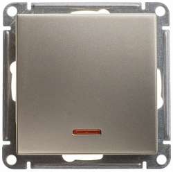 SE Wessen 59 Шампань Переключатель 1-клавишный с подсветкой 10АХ арт. VS610-157-4-86