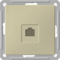 SE Wessen 59 Шампань Розетка компьютерная 1-ая RJ45 кат.5e арт. RSI-152K5E-4-86