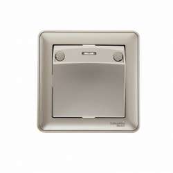 SE Wessen 59 Шампань Выключатель карточный 16А (в сборе, с рамкой) арт. VS616-051-48