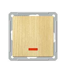 SE Wessen 59 Сосна Переключатель 1-клавишный перекрестный с подсветкой (сх.7) арт. VS716-159-7-86