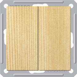 SE Wessen 59 Сосна Выключатель 2-клавишный 16А (сх.5) арт. VS516-252-7-86