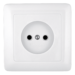 SE Wessen ХИТ внутр Бел Розетка б/з без шторок, 16А, 250В арт. RS10-132-B