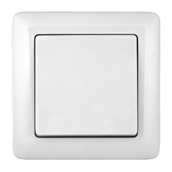 SE Wessen ХИТ внутр Бел Выключатель 1-клавишный 6А, 250В арт. VS16-133-B