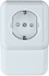 SE Wessen Прима наруж Бел Розетка 1-ая с/з с защитными шторками 16А плинтусная (в сборе) (индивид.упак.) арт. RA16-003-2I-BI