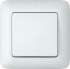 SE Wessen Прима внутр Бел Выключатель 1-клавишный 6А (в сборе) (опт.упак.) арт. S16-057-B
