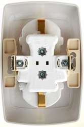 SE Wessen Рондо Бел Розетка 2-ая с/з 16А (в сборе) арт. RS16-228-BI