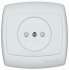 SE Wessen Рондо Бел Розетка б/з 10А (в сборе) арт. RS10-185-BI