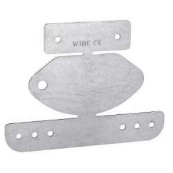 SE Wibe Поворот горизонтальный регул. W10S-70 оцинкованный арт. 716833