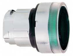 SE XB4 Головка для кнопки 22мм зеленая с возвратом арт. ZB4BA38