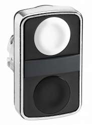 SE XB4 Головка кнопки двойная без маркировки арт. ZB4BA7120