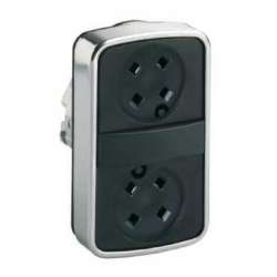 SE XB4 Головка кнопки двойная без вставок ZB4BA79 арт. ZB4BA79