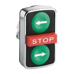 SE XB4 Головка тройной кнопки с маркировкой ZB4BA73133 арт. ZB4BA73133