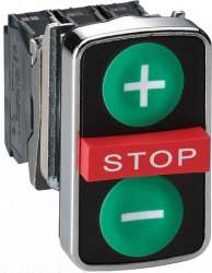 SE XB4 Головка тройной кнопки с маркировкой ZB4BA73135 арт. ZB4BA73135