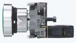 SE XB4 Кнопка 22мм зеленая с возвратом 1НО "I" арт. XB4BA3311