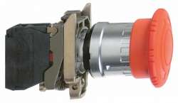 SE XB4 Кнопка аварийного останова 22мм с возвратом арт. XB4BS8444