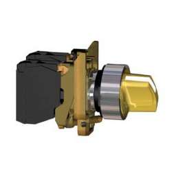 SE XB4 Переключатель 22мм 230-240В желтый арт. XB4BK125M5