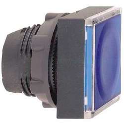 SE XB5 Головка кнопки 22мм квадратная синяя с подсветкой, с возвратом ZB5CW363 арт. ZB5CW363