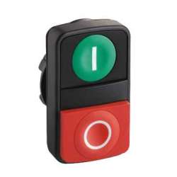 SE XB5 Головка кнопки двойная с маркировкой ZB5AL7341 арт. ZB5AL7341