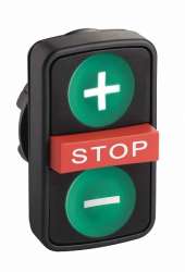 SE XB5 Головка кнопки тройной с маркировкой (ZB5AA73135) арт. ZB5AA73135