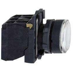 SE XB5 Кнопка 22мм 230-240В с подсветкой, белая (XB5AW31M5) арт. XB5AW31M5