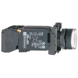 SE XB5 Кнопка 22мм 230В белая с подсветкой арт. XB5AW3145