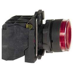 SE XB5 Кнопка 22мм 48-120В красная с подсветкой арт. XB5AW34G5