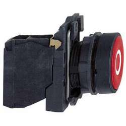 SE XB5 Кнопка 22мм красная с возвратом арт. XB5AA4322