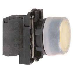 SE XB5 Кнопка 22мм желтая с возвратом арт. XB5AP51