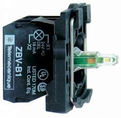 SE XB5 Кнопка 230В с подсветкой арт. ZB5AW0M41