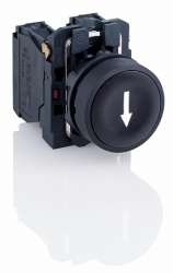 SE XB5 Кнопка с возвратом черная 22мм арт. XB5AA3351